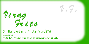 virag frits business card